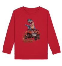 Laden Sie das Bild in den Galerie-Viewer, Dinosaurier Trex Monstertruck Dino Kinder Sweatshirt
