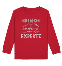 Laden Sie das Bild in den Galerie-Viewer, Dino Experte Kinder Dinosaurier Fan Sweatshirt
