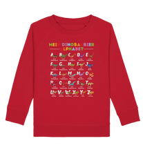 Laden Sie das Bild in den Galerie-Viewer, Dino ABC Lernen Dinosaurier Alphabet Sweatshirt
