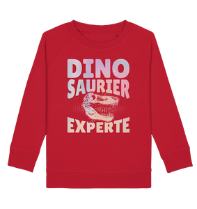 Pastel Dinosaurier Experte Mädchen Dino Sweatshirt