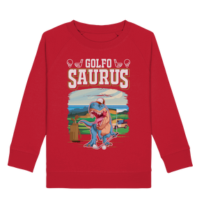 Dinosaurier Golf Dino Kinder Sweatshirt