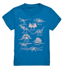 Laden Sie das Bild in den Galerie-Viewer, Dino Kinder Dinosaurier Mädchen T-Shirt
