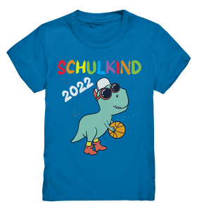Schulanfang T-Shirt Dino Basketball Einschulung Schulkind Outfit