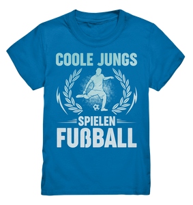 Fußball Jungs Fußballer Geschenk Fußballspieler T-Shirt