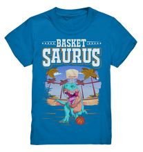 Laden Sie das Bild in den Galerie-Viewer, Dinosaurier Basketball Dino Kinder T-Shirt
