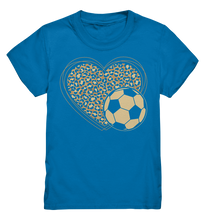 Laden Sie das Bild in den Galerie-Viewer, Leopard Fußball Mädchen T-Shirt
