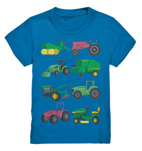 Landmaschinen Traktor T-Shirt Kinder