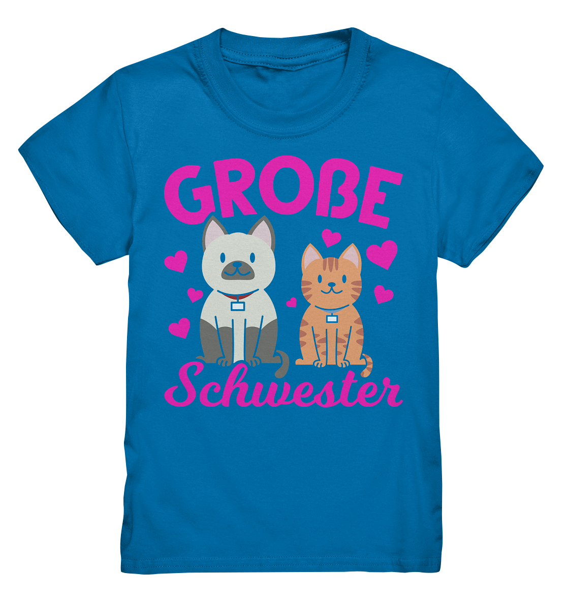 Große Schwester Shirt Katzen Große Schwester Geschenk