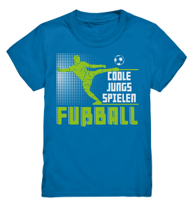 Jungs Fußball Shirt Fußballer Fußballspieler Geschenk T-Shirt Kinder
