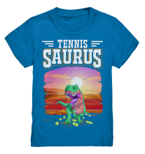 Laden Sie das Bild in den Galerie-Viewer, Dinosaurier Tennis Dino Kinder T-Shirt
