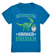Laden Sie das Bild in den Galerie-Viewer, Dinosaurier Endlich Großer Bruder Shirt

