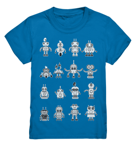 Coole Roboter Sammlung Robotik Kinder T-Shirt