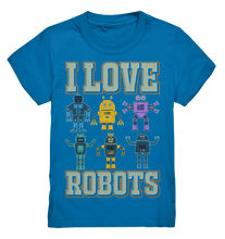 Laden Sie das Bild in den Galerie-Viewer, Wissenschaft Roboter Technologie Jungen Mädchen T-Shirt
