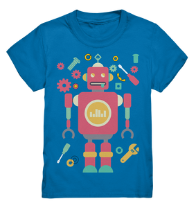 Wissenschaft Roboter Technologie Roboter Mädchen T-Shirt