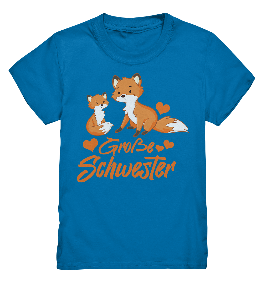 Große Schwester Shirt Fuchs Große Schwester Geschenk