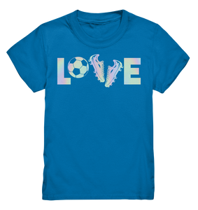 Love Fußball Motiv Fußballer Geschenk Fußballspieler T-Shirt