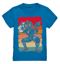 Laden Sie das Bild in den Galerie-Viewer, Retro Roboter Radio Cool T-Shirt
