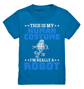 Robotik Jungen Mädchen Roboter Kostüm T-Shirt