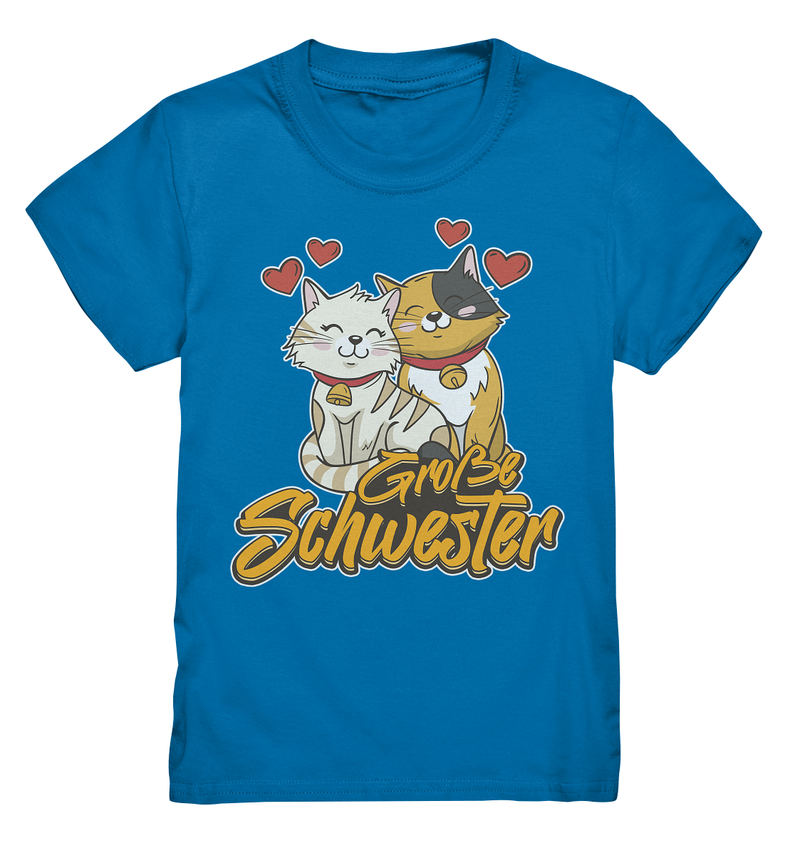 Große Schwester Shirt Katzen Große Schwester Geschenk