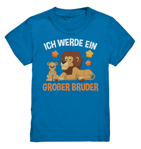 Kinder Großer Bruder Löwe T-Shirt