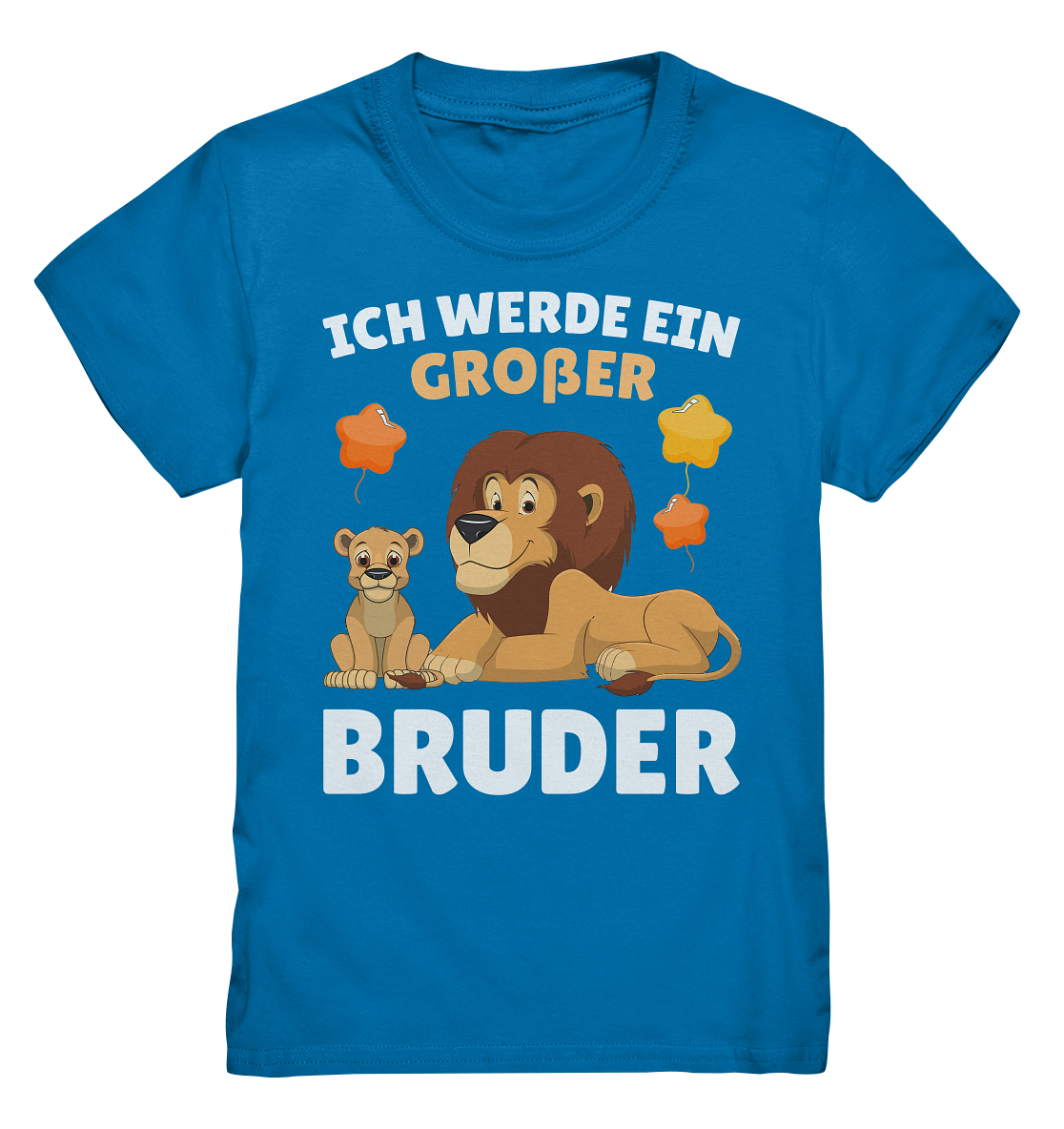Ich werde ein Großer Bruder Löwen T-Shirt