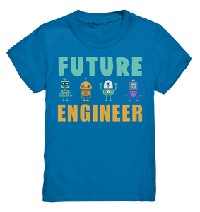 Roboter Jungen Robotik Ingenieur Kinder T-Shirt