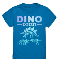 Laden Sie das Bild in den Galerie-Viewer, Kinder Dinosaurier Experte T-Shirt

