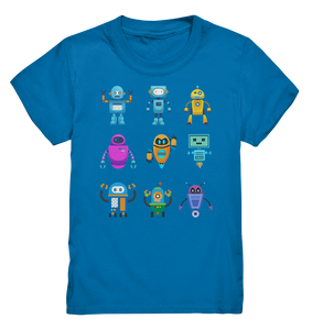 Cooler Roboter Jungen Roboter T-Shirt