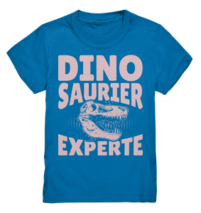 Mädchen Dino Kinder Dinosaurier Experte T-Shirt