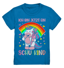 Laden Sie das Bild in den Galerie-Viewer, SCHULKIND T-Shirt EINHORN Einschulung Outfit Mädchen Schulanfang Geschenkidee Schulkind 2024 Geschenk
