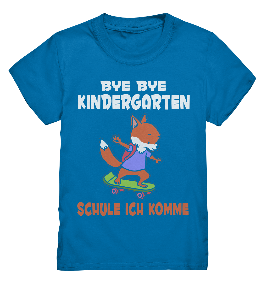 Kinder T-Shirt Jungen - Einschulung Junge - Bye Bye Kindergarten Ich Kicke Jetzt Auf Dem Schulhof Geschenk Schulkind Fußball I - 116 (5/6 Jahre) - Schwarz - Kita Tshirt Einschulungsshirt : Shirtracer