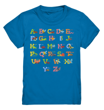 Laden Sie das Bild in den Galerie-Viewer, ABC Insekten Alphabet Kinder T-Shirt
