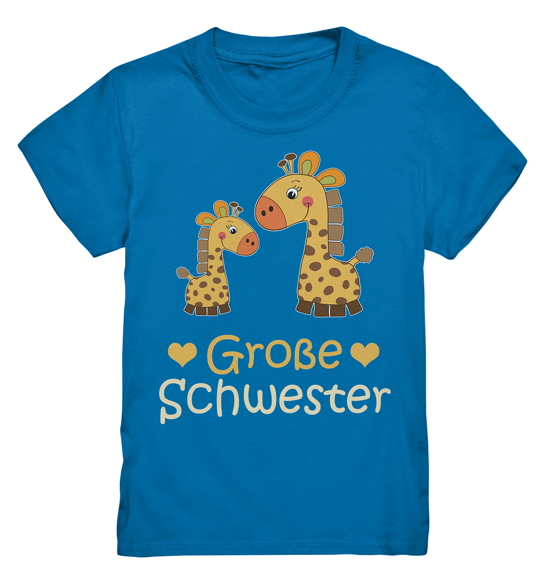 Große Schwester Shirt Giraffe Große Schwester Geschenk