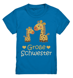 Große Schwester Shirt Giraffe Große Schwester Geschenk