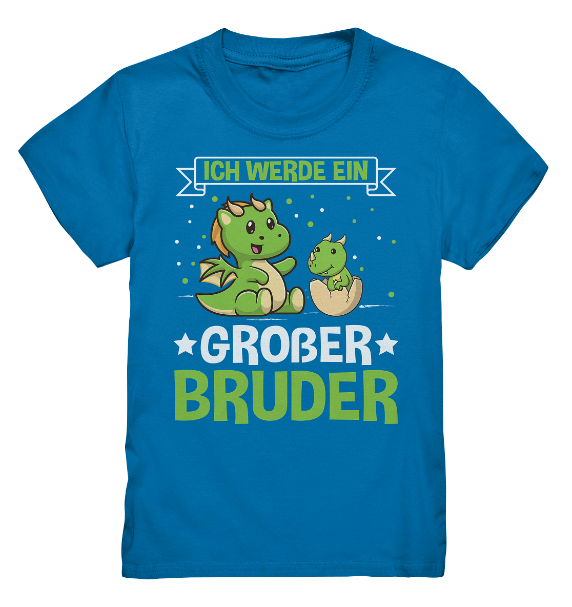 Ich werde ein Großer Bruder Dinos Shirt