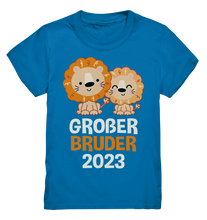 Laden Sie das Bild in den Galerie-Viewer, Großer Bruder 2023 Löwe Kinder T-Shirt
