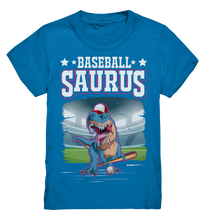 Laden Sie das Bild in den Galerie-Viewer, Dinosaurier Baseball Dino Kinder T-Shirt
