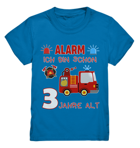 Alarm Feuerwehr Kinder T-Shirt