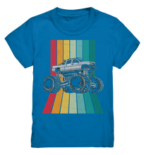 Laden Sie das Bild in den Galerie-Viewer, Retro Monstertruck Jungen Monster Truck Kinder T-Shirt
