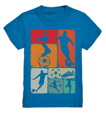 Laden Sie das Bild in den Galerie-Viewer, Fußballspieler Jungs Retro Fußballer Kinder Fußball T-Shirt
