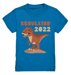 Schulanfang Dino T-Shirt Einschulung Junge Mädchen Schulkind Outfit Dinosaurier