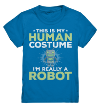 Laden Sie das Bild in den Galerie-Viewer, Robotik Kinder Roboter Kostüm Jungen Roboter Kinder T-Shirt
