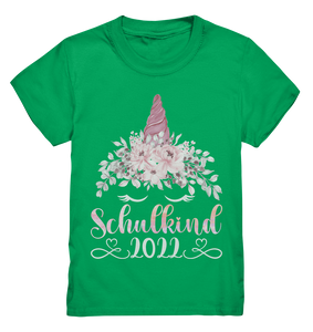 Schulanfang T-Shirt Einhorn Einschulung Mädchen 2022 Schulkind Outfit