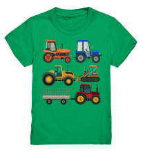 Laden Sie das Bild in den Galerie-Viewer, Traktor Landwirtschaft Kinder T-Shirt

