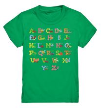 Laden Sie das Bild in den Galerie-Viewer, ABC Insekten Alphabet Kinder T-Shirt
