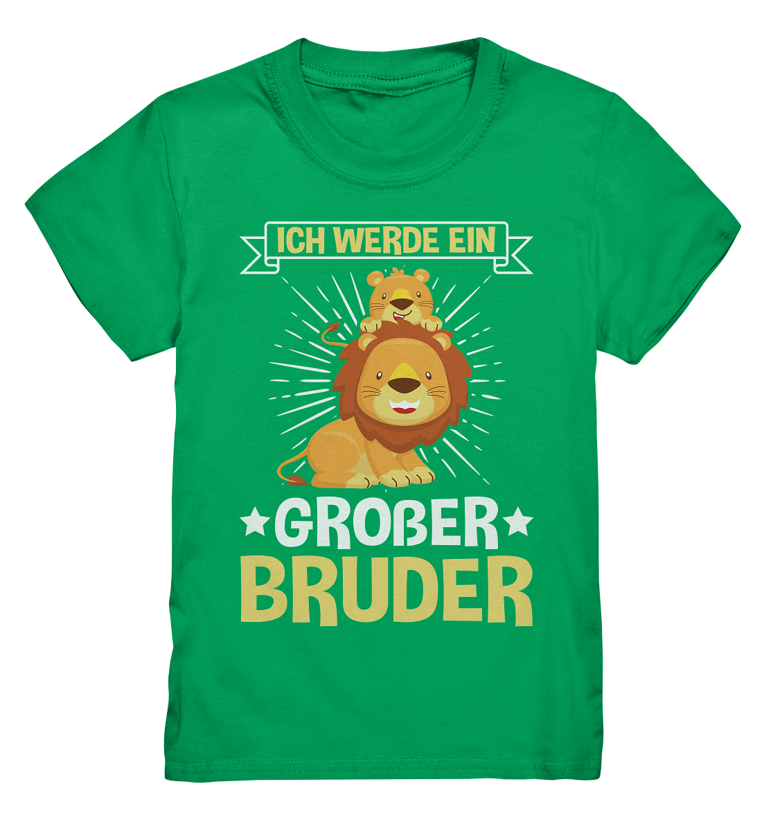 Ich werde Großer Bruder Löwe Shirt