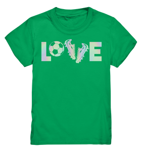 Love Fußball Motiv Fußballer Geschenk Fußballspieler T-Shirt