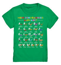 Laden Sie das Bild in den Galerie-Viewer, Dino ABC Lernen Dinosaurier Alphabet T-Shirt
