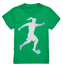 Laden Sie das Bild in den Galerie-Viewer, Fußballerin Fußballspielerin Mädchen Fußball T-Shirt
