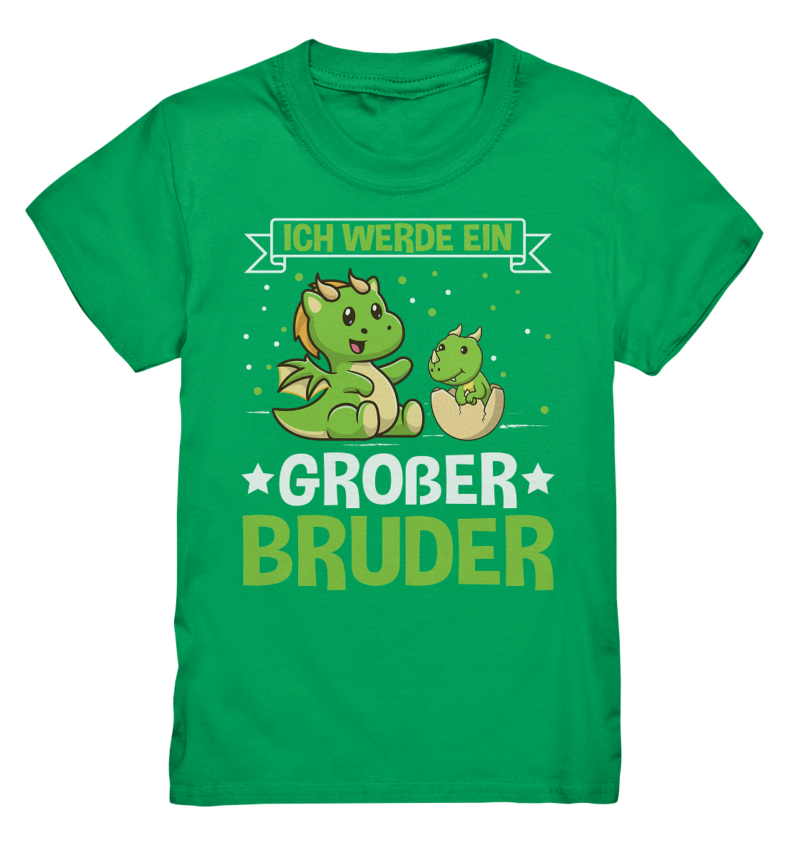 Ich werde ein Großer Bruder Dinos Shirt